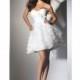 BDazzle Tulle Organza Short Prom Dress 35479 by Alyce Designs - Brand Prom Dresses