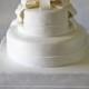 Elegant White Wedding Cake With Poofy Gum Paste Bow