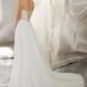 Voyage by Mori Lee 6861 Mina Chiffon and Lace A-Line Wedding Dress - Crazy Sale Bridal Dresses