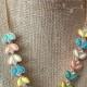 Spring Leaves Statement Necklace