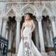 Solo Merav 2017 Maribell Sweet Illusion Fit & Flare Chapel Train Long Sleeves Taffeta Embroidery Bridal Gown - Bridesmaid Dress Online Shop