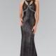 Elizabeth K - Sequined Halter Neck Trumpet Dress GL2217 - Designer Party Dress & Formal Gown