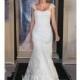 Casablanca Bridal - Spring 2014 - Style 2144 Beaded Lace on Tulle A-Line Wedding Dress with Cap Sleeves - Stunning Cheap Wedding Dresses