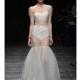 Hayley Paige - Spring 2013 - Sheer Tulle Mermaid Wedding Dress with Embroidered Details - Stunning Cheap Wedding Dresses