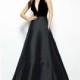 Black Mac Duggal 80585R - Customize Your Prom Dress