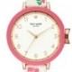 Kate Spade New York Women's Park Row Floral Silicone Strap Watch 34mm - Floral