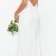 Bridal White Diamante Strap Maxi Dress At #Missguided #ad 