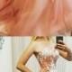 Pink Sweetheart Neck Tulle Lace Applique Long Prom Dress, Evening Dress