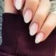 Blush Pink Almond Shape Nails Soft Ombre 