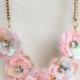 Make Your Own J.Crew-inspired Sequin Flower Necklace With This Easy To Follow DIY Tutorial. 