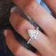 Pear Cut Engagement Ring,pear Shaped Diamond Engagement Ring #engagmentring Pearcutdiamond #EngagementRings 