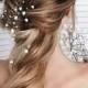 Long Wedding Hairstyles #weddings #hairstyles #weddinghairstyles #bridalhairstyles #weddingideas 