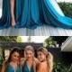 Long Bridesmaid Dresses, Blue Bridesmaid Dresses, 2018 Bridesmaid Dresses, Wedding Party Dresses, Formal Evening Dresses