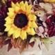 Warmth And Happiness: 20 Perfect Sunflower Wedding Bouquet Ideas