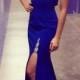 Dark Royal Blue Long Mermaid Evening Dress Side #prom #promdress #dress #eveningdress #evening #fashion #love #shopping #art #dress #women #mermaid… 