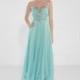Alyce Paris - Strapless Sweetheart Beaded and Ruched Long Dress 1022 - Designer Party Dress & Formal Gown