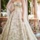 David Tutera 117274 Gilda Wedding Dress - Strapless, Sweetheart David Tutera Long Wedding 2 PC, A Line, Fitted Dress - 2018 New Wedding Dresses