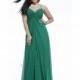 Faviana 9333 Plus Size Ruched Bust Evening Dress - Brand Prom Dresses