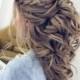 Pretty Half Up Half Down Hairstyles - Pretty Partial Updo Wedding Hairstyle Is A