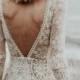 Lisa - Cotton Lace With Open Back Bohemian Wedding Dress