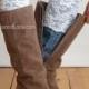 Stretch Lace Boot Cuffs - Ivory