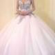 Custom Charming White Tulle Quinceanera Dress,Applique Ball Gown,Sweetheart Weeding Dress 