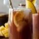 Change Up Your Brunch Beverage Game With This Southern Spiked Mango Iced Tea! Arnold Palmer-style Lemon Iced Tea Combined With Homemade Mango Necta… 