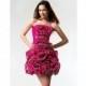 ME Prom Ruffles and Roses Short Prom Dress SR1392 - Brand Prom Dresses