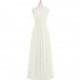Frost Azazie Pierrette - Floor Length V Back V Neck Chiffon Dress - Simple Bridesmaid Dresses & Easy Wedding Dresses