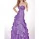 Alyce Paris Taffeta Pickup Skirt Prom Dress 6712 by Alyce Designs - Brand Prom Dresses