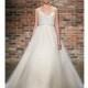 Alvina Valenta - Spring 2014 - Style 9401 Strapless Tulle Ball Gown Wedding Dress with Beaded Bodice - Stunning Cheap Wedding Dresses