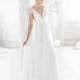 Nicole 2018 NIAB18022 Sweet Court Train Ivory V-Neck Aline Cap Sleeves Open V Back Tulle Beading Dress For Bride - Bridesmaid Dress Online Shop