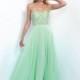 Intrigue - Strapless Crystal Embellished A-line Dress 164 - Designer Party Dress & Formal Gown