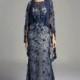 Lara Dresses - Enticing Gown with Lace Overlay and Shawl 33244 - Designer Party Dress & Formal Gown
