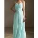 Angelina Faccenda 20412 Luxe Chiffon Bridesmaid Gown - Brand Prom Dresses