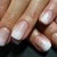 Ombre French Manicure - Like- I Luv This..and I Asked For This At The Nail Place- They Could Do Other Colors..but They Can't Do This.....say Wh… 