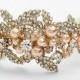 Blush-toned Bridal Bracelet -- Swoon! 