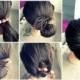 Low Bun With Bow (Hair And Beauty Tutorials)
