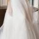 Donatella - Off Shoulder Illusion Lace Back Wedding Dress