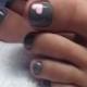 Easy Toe Nail Art Idea Tap The Link Now To Find The Hottest Products For Better Beauty! 