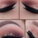 Get Glittery Peepers For New Year's Eve By Clicking Here - Http://dropdeadgorgeousdaily.com/2013/12/new-years-eve-makeup-tutorial/ #makeup… 