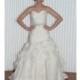 Modern Trousseau - Spring 2014 - Tanner Strapless Mermaid Wedding Dress with Asymmetric Ruffle Skirt - Stunning Cheap Wedding Dresses