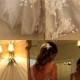 Lace Strapless Wedding Dress Long Train Beautiful Lace Mermaid Wedding Dresses 