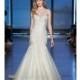 Ines Di Santo - Spring 2015 - Melvina Strapless Lace and Organza Trumpet Wedding Dress - Stunning Cheap Wedding Dresses