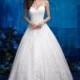 Allure Bridals 9413 Strapless Lace Ball Gown Wedding Dress - Crazy Sale Bridal Dresses
