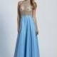 Dave and Johnny A4269 Gown with Sheer Beaded Bodice - Brand Prom Dresses