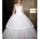 Douglas Hannant - Fall 2013 - Strapless Satin and Lace Ball Gown Wedding Dress - Stunning Cheap Wedding Dresses