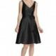 Alfred Sung - D624 Bridesmaid Dress in Black - Designer Party Dress & Formal Gown