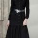 Vogue Attractive Curvy V-neck It Girl Spring 9/10 Sleeves Black Dress - Bonny YZOZO Boutique Store