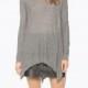 Oversized Vogue Simple Asymmetrical One Color Spring Casual Sweater - Bonny YZOZO Boutique Store